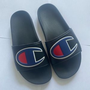 Champion Slide Sandals - Kids sz. 6, Like New!!